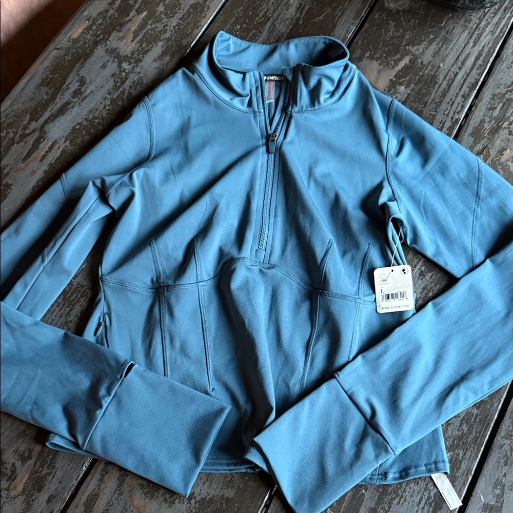 Free People Run the Course Zip Jacket